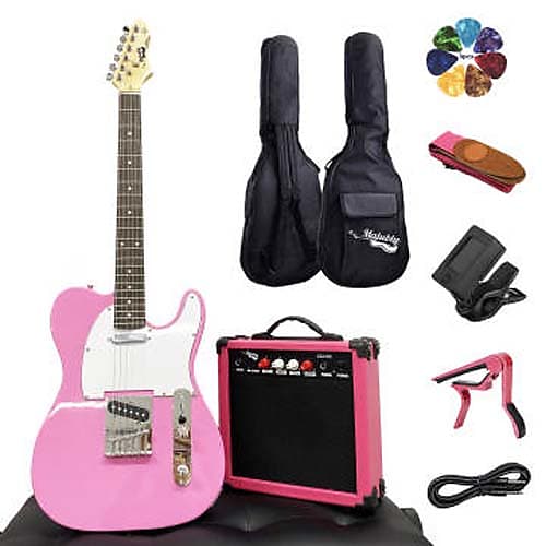 Electric Guitar 20w Amplifier Package 39 Inch Standard Size 