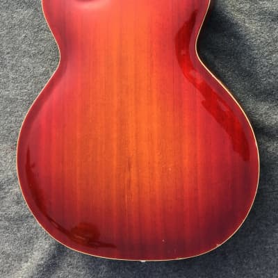 Goya Rangemaster Bass 1966 Cherry Sunburst image 8
