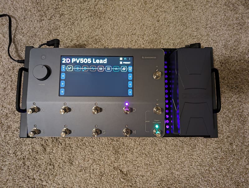 Neural DSP Quad Cortex With Temple Audio Board, power supply