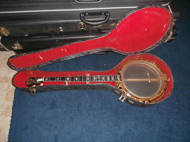 Vintage RARE 1960 s Salstrom Concert Tone Five String Banjo w Case
