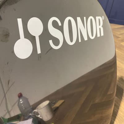 Sonor by Remo Bass 20" Drum Heads (Pair) / Black & Clear #NV11 image 3