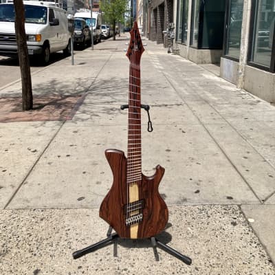 Barlow Guitars Osprey 7 String Fan Fret  Camatillo / Cocobolo 2019 - Satin W/ Mono Gig Bag image 1