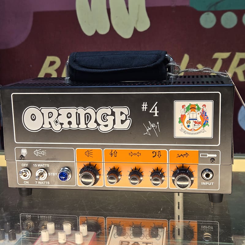 Orange #4 Jim Root シグネチャー　ヘッドアンプ Orange Signature #4 Jim Root Terror Guitar Amplifier Head (15 Watts)
