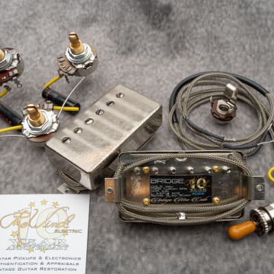 ReWind Electric - NOS Wire 1960 A2 PAF Set & NOS Centralab Pots Gibson Les Paul Wiring Harness image 7