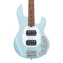 Sterling by Music Man StingRay RAY34HH, Daphne Blue with Roasted Maple Neck
