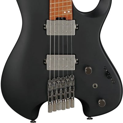 Ibanez QX52BKF Q STandard 6 String Standard Electric Guitar in Flat Black image 3