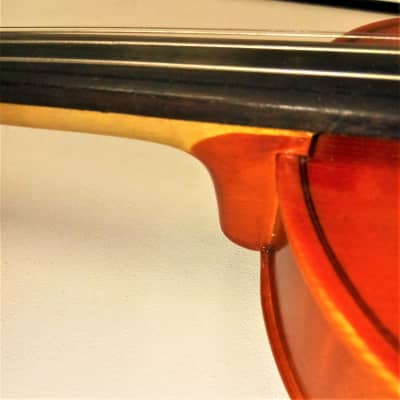 Glaesel 3/4 Size Student Violin VI401E3 Stradivarius Copy Case/Bow Ready To Play image 18