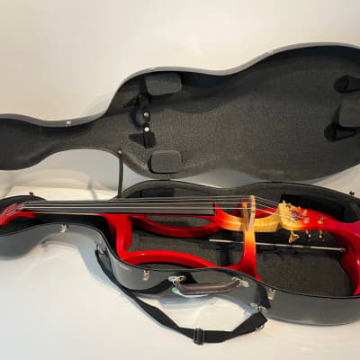 2006 Violectra Phoenix 5 String Cello with Accord Carbon Fibre Hard Case image 18