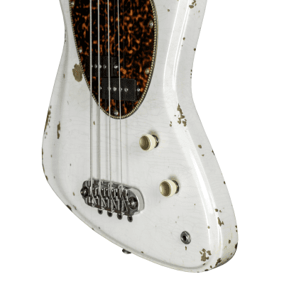 Diego Vila Customs - Austral Bass "Brando" / 2020 - Polaris White - Heavy Relic image 5