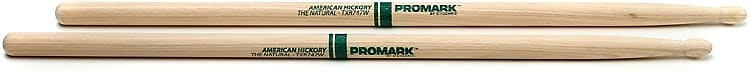 Promark Classic Forward Drumsticks - Raw Hickory - 747 - Wood Tip image 1