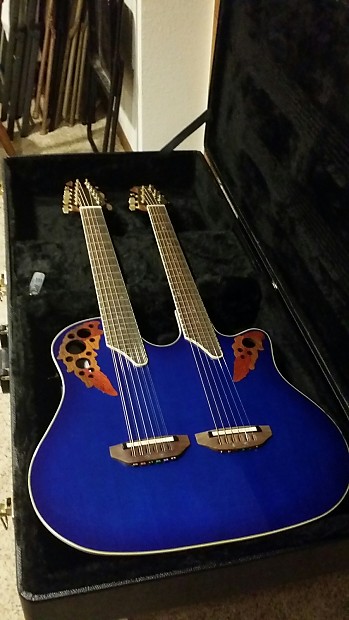 Ovation double neck acoustic guitar discount