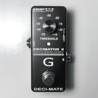 ISP Technologies Deci-Mate G Micro Noise Reduction Pedal (w/Loop