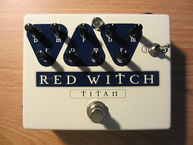 Red Witch Titan Delay THREE Analog Delays In One | Reverb Red Witch Titan Delay THREE Analog Delays In One | Reverb