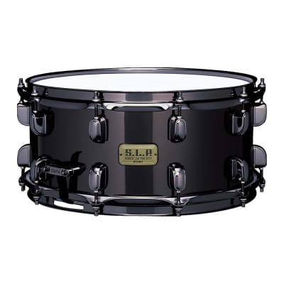 Tama LBR1465 6.5x14" S.L.P. Series Black Brass Snare Drum