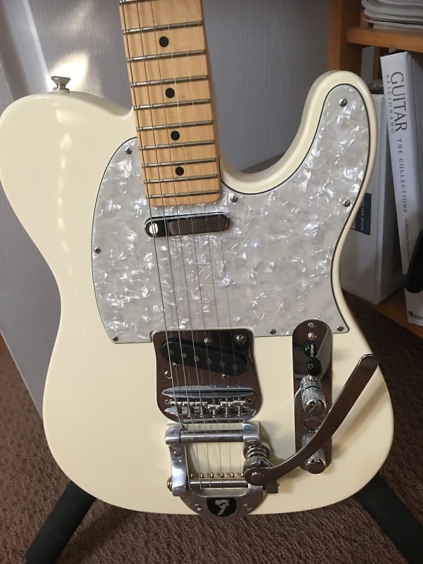 Fender Telecaster with Bigsby Olympic White