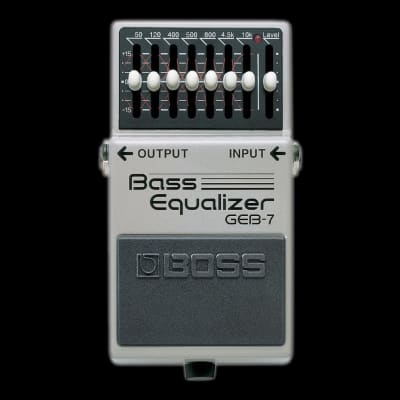 Boss GEB-7 Bass EQ Equalizer MIJ Made Japan Guitar Effects Pedal 