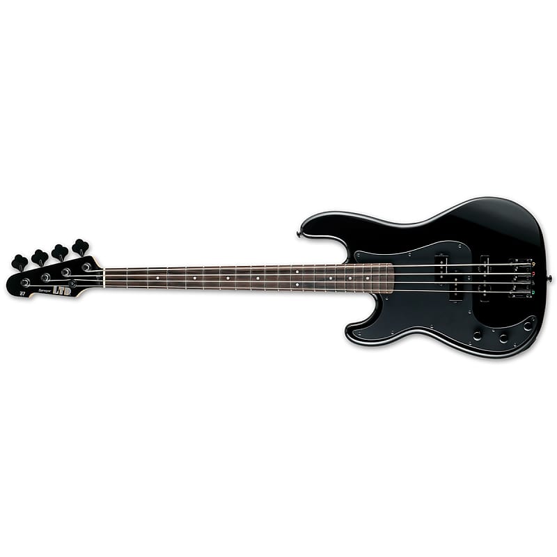 ESP LTD SURVEYOR 87 LH Black '87 Bass Guitar - Left Handed - BRAND NEW image 1
