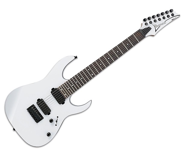Ibanez RG Series 7 String Electric Guitar RG7421 White NEW Reverb