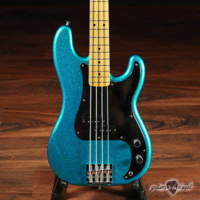 2012 Fender MIJ Steve Harris Signature P-Bass – Royal Blue Metallic image 2