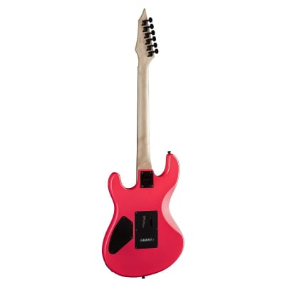Dean CZONE Custom Zone 2 HB Electric Guitar. Florescent Pink image 10