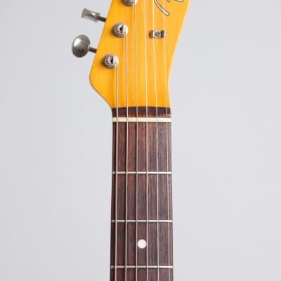 Fender  Telecaster Custom Classic '60's with Bigsby Solid Body Electric Guitar (2004), ser. #R028045, original black gig bag case. image 5