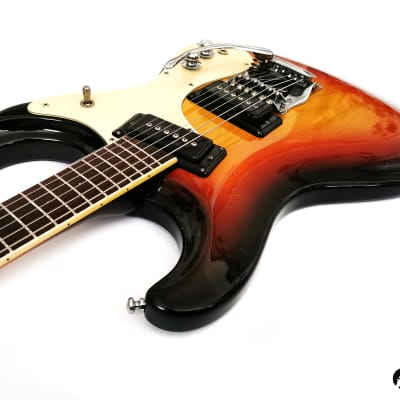 Mosrite The Ventures Model Mark 1 electric guitar from 1978 in Sunburst image 8
