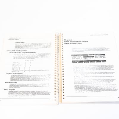Kurzweil K2500 Series Keyboard Synthesizer Performance Guide Manual image 2