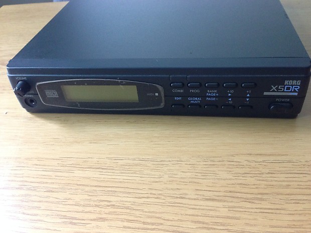 Korg X5DR half rack synthesizer module | Reverb UK