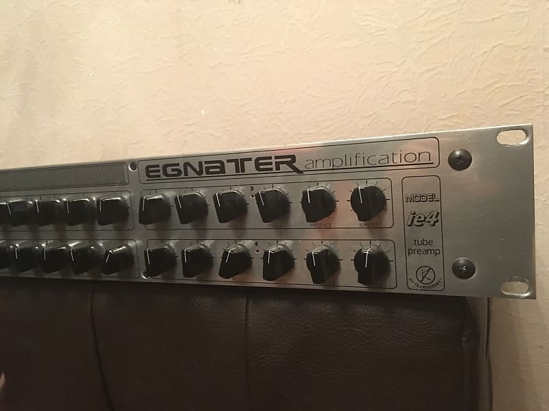 Egnater IE-4 Preamp. 4 channels of great tone! Handmade version with  original footswitch! Very rare!