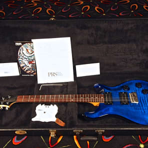 Paul Reed Smith PRS CE-24 Flame Top 2003 Royal Blue | Reverb Paul Reed Smith PRS CE-24 Flame Top 2003 Royal Blue | Reverb