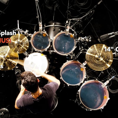 Meinl Cymbals HCS1314+10S HCS Pack Box Set with 13” Hats, 14” Crash, FREE Splash, Sticks, & Lessons image 6