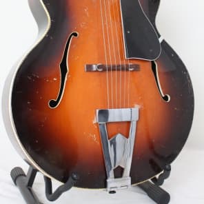 1938 Regal Prince Archtop Guitar Sunburst w/case - All original - Very rare! - image 3