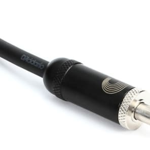 D'Addario PW-AMSGRA-15 American Stage Straight to Right Angle Instrument Cable - 15 foot image 4