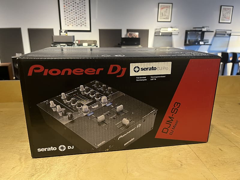 Pioneer DJM-S3 Professional 2-Channel Serato DJ/DVS Mixer | Reverb