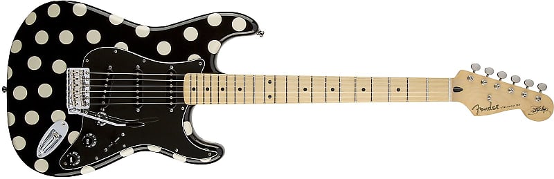 Fender Buddy Guy Standard Stratocaster Polka Dot Finish image 2