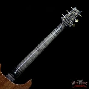 PRS Wood Library Artist Package Custom 24 Fatback Flame Top Neck African Blackwood Board Charcoal image 11
