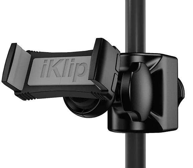 IK Multimedia iKlip Xpand Mini Smartphone Mic Stand Mount image 1