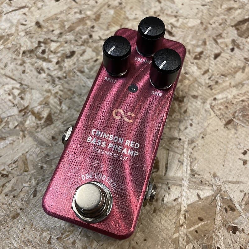 One Control Crimson Red Bass Preamp [USED] | Reverb