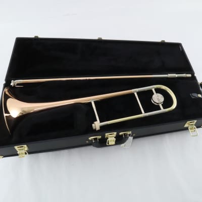 Bach Model 42AFG Stradivarius Professional Trombone with Gold Brass Bell  OPEN BOX