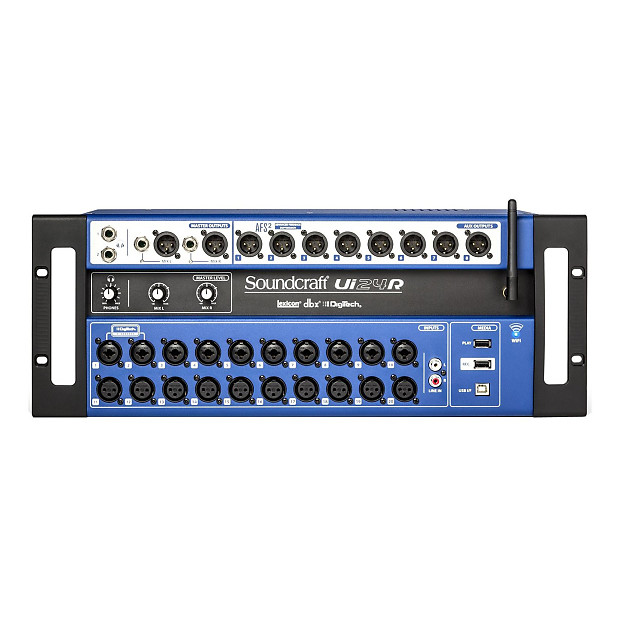 Soundcraft Ui24R 24-Channel Digital Mixer/USB Recorder w/ Wireless Control image 1