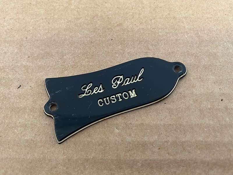 Gibson Vintage 1969 Les Paul Custom Truss Rod Cover 1971 1972 | Reverb