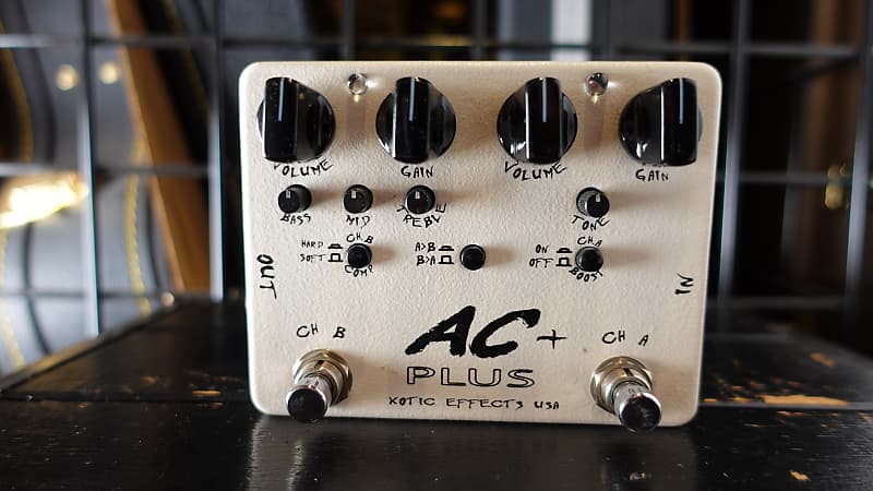 ギター Xotic AC Plus Xotic AC Plus Booster - YouTube