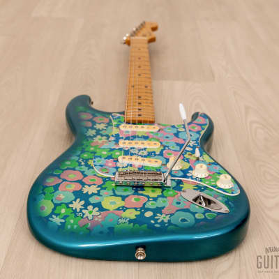 2003 Fender Stratocaster Blue Flower ST57-85 BFL Near-Mint, Japan CIJ image 9