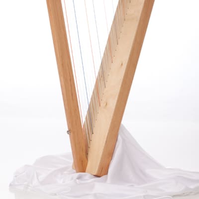 Rees Harps Special Edition Fullsicle Harp, 26 Strings - Natural Cherry Finish image 1