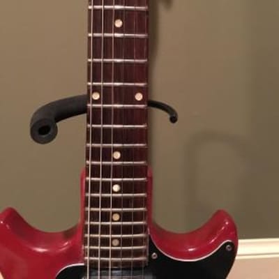1963 Antique Red Gibson Melody Maker D, Multiple Upgrades image 5