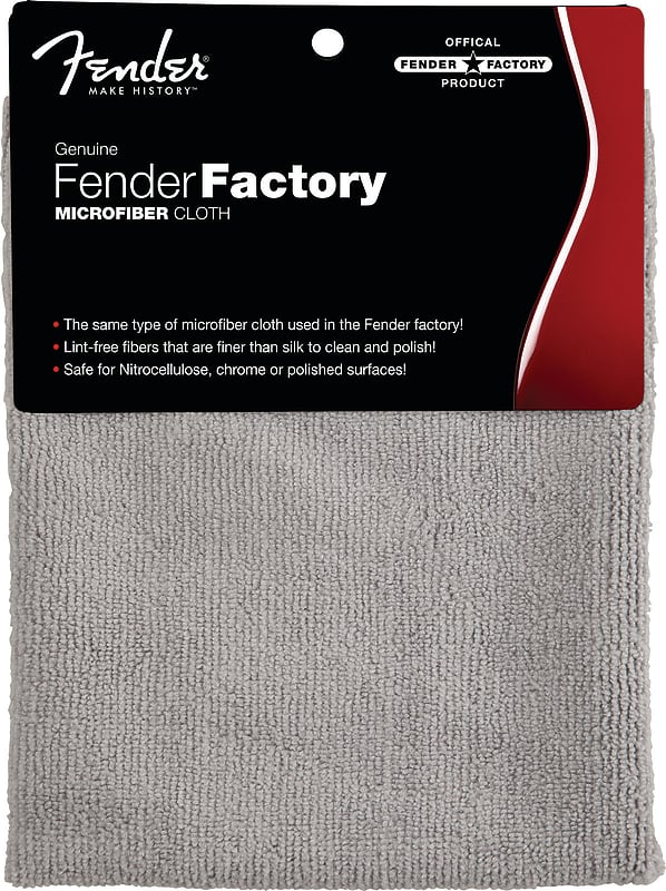 Genuine Fender Factory Microfiber cloth 099-0523-000 NEW image 1