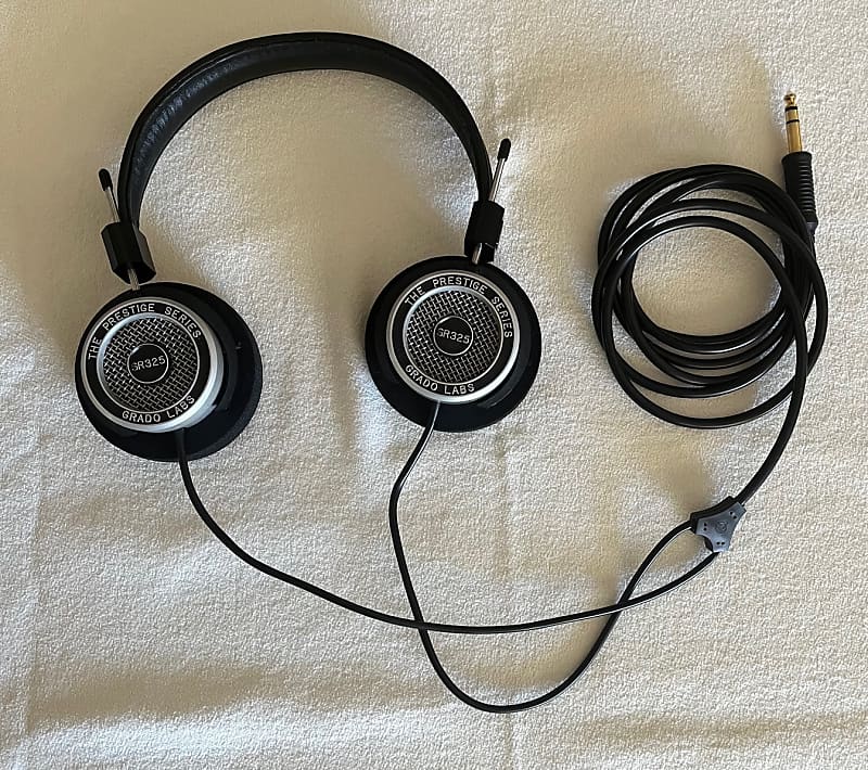 Grado Labs SR325 Early 2000's - Silver/Black | Reverb