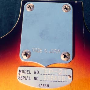 Teisco EP-2T Hollow Body Electric Guitar Japan Vintage