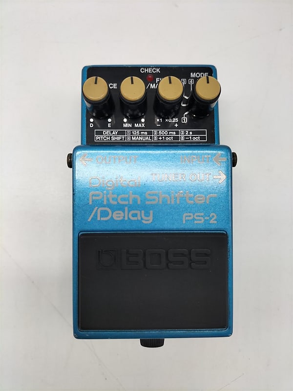 Boss PS-2 Digital Pitch Shifter/Delay (Blue Label) 1987