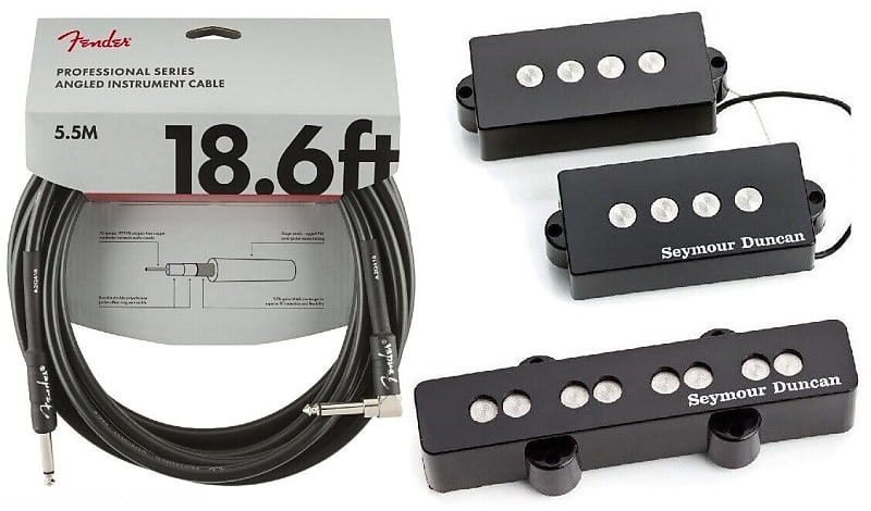 Seymour Duncan Quarter Pound PJ Precision P Jazz Bass Pickup Set